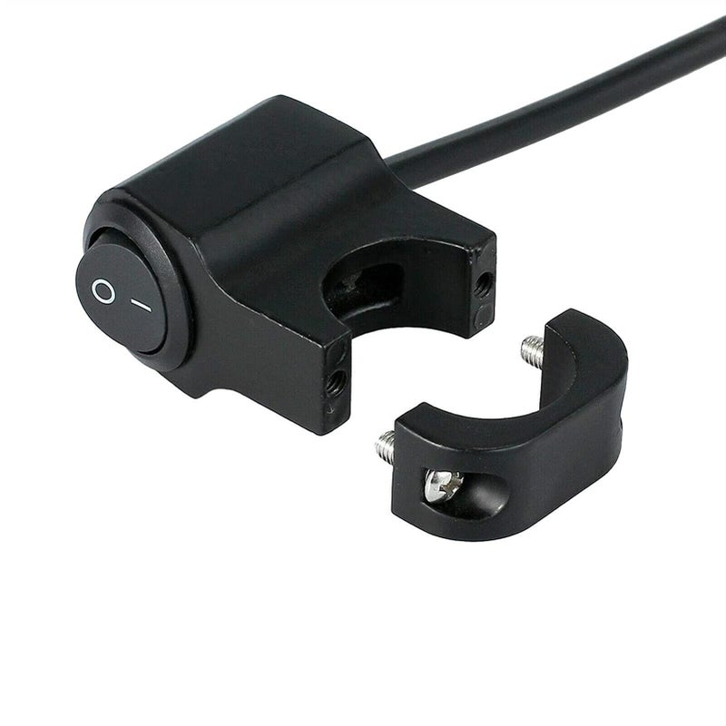 RAYANA 12V 7/8" Motorcycle Handlebar Switch for 22mm(23mm) Handle bar Light Switch for Spotlight Headlight Interrupteur Moto Aluminum Alloy - Image 3